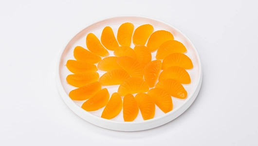 Мармелад жевательный "Апельсиновый" с соком, веган Мармелад жевательный "Апельсиновый" с соком, веган