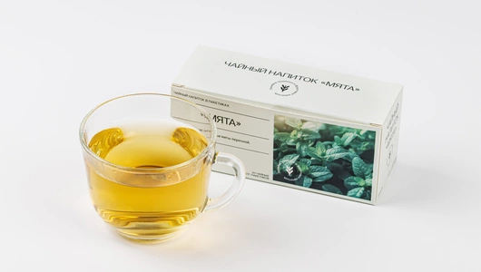 Чайный напиток "Мята", в пакетиках Чайный напиток "Мята", в пакетиках