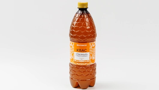 Квас овсяный с медом и имбирем, 1 л