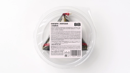 Онигири с форелью "Спайси"