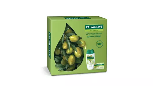 Подарочный набор Palmolive Интенсивное увлажнение Гель-крем для&nbsp;душа 250 мл и&nbsp;мыло 90 г