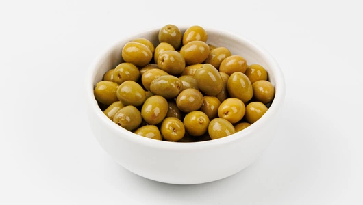 Оливки зеленые консервированные с косточкой, 340 г Оливки зеленые консервированные с косточкой, 340 г