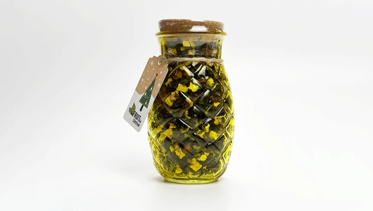 Чай черный Befruitbe пропитанный соком ананаса с кусочками ананаса вишни лемонграсса 130 г