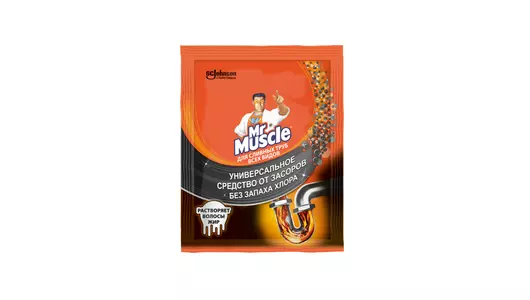 Гранулы для прочистки сливных труб Mr.Muscle 70 г