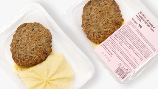 Печеночные оладьи с&nbsp;картофельным пюре Халяль