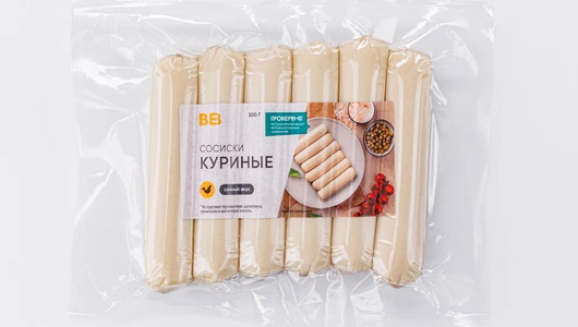 Сосиски куриные, 300 г