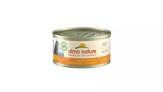Almo Nature консервы Консервы для Котят с Курицей (Legend HFC Kitten Chicken), 70 г