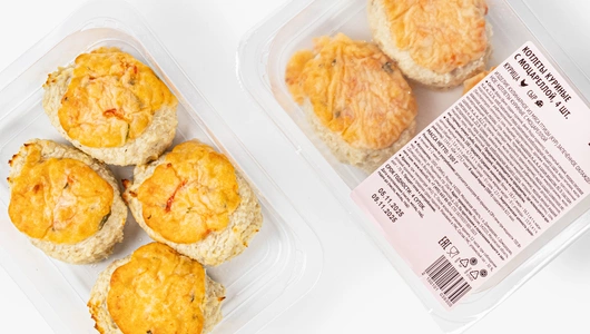 Котлеты куриные с моцареллой, 4 шт