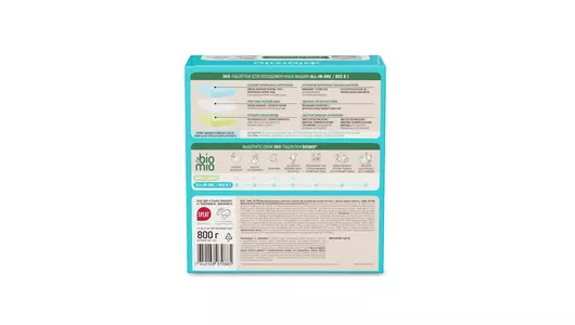 Таблетки для&nbsp;посудомоечной машины BioMio Bio-tabs с&nbsp;маслом эвкалипта 50 шт