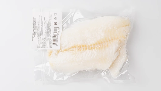Палтус стрелозубый филе без кожи зам., 500 г Палтус стрелозубый филе без кожи зам., 500 г