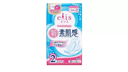 Прокладки гигиенические Daio Elis New skin Feeling с мягкой поверхностью Нормал 20 шт х 2 уп