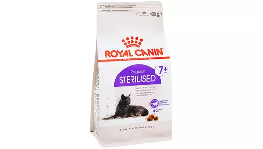 ROYAL CANIN 400гр для кастр.котов и стерил. кошек 7-12 лет СТЕРИЛАЙЗД+7 ROYAL CANIN 400гр для кастр.котов и стерил. кошек 7-12 лет СТЕРИЛАЙЗД+7