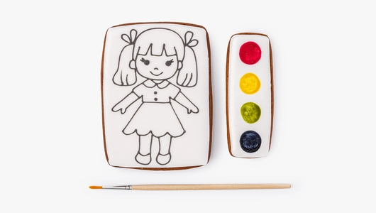 Набор из&nbsp;пряников для&nbsp;раскрашивания "Вкусная Акварель"