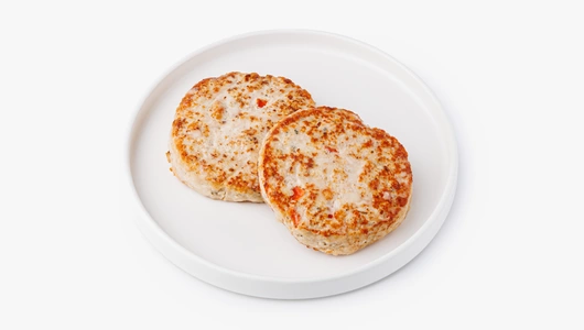 Плескавица из свинины и курицы