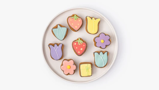 Пряники-мини "Цветочное послание" в&nbsp;банке