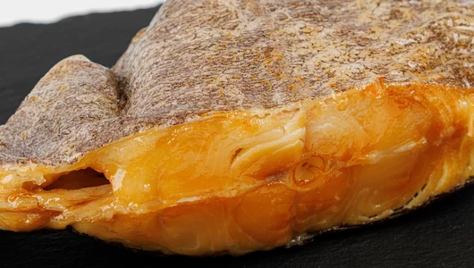 Палтус черный горячего копчения, вес