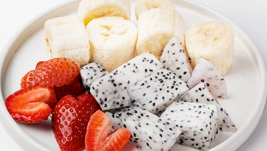 Фруктовый микс (банан, питахайя, клубника), 170 г