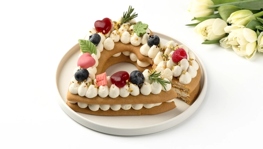 Торт медовый "Сердце"