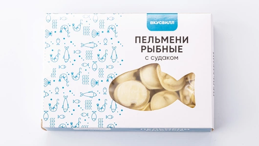 Пельмени с судаком