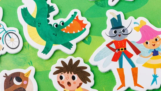 Наклейки "По сказкам Чуковского" Наклейки "По сказкам Чуковского"