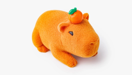 Сладкий бокс с игрушкой и маршмеллоу (Капибара)