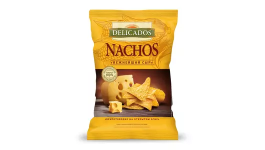 Чипсы кукурузные Delicados Nachos с сыром 150 г