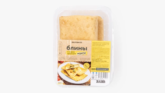 Блины с&nbsp;сыром Сулугуни макси, зам.