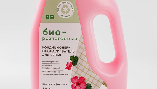 Кондиционер-ополаскиватель для белья биоразлагаемый "Цветочная фантазия"