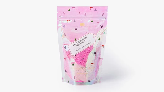 Соль для ванн шипучая "Базилик, мята и шалфей"