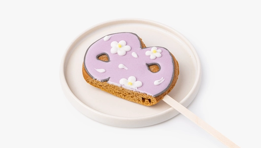 Пряник имбирный "8 марта" на&nbsp;палочке, 1 шт.