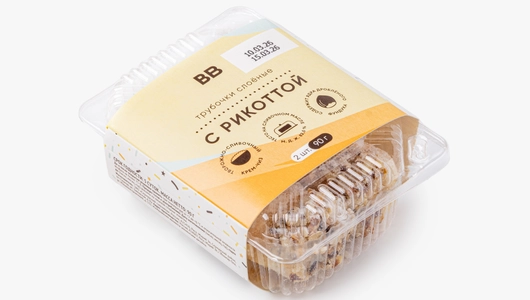 Трубочки слоеные с&nbsp;рикоттой, 2 шт