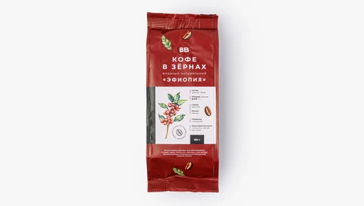 Кофе "Эфиопия" в&nbsp;зернах