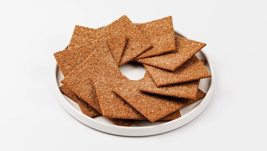 Хлебцы цельнозерновые ржаные с отрубями