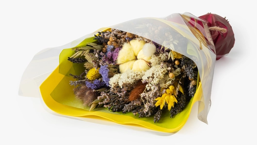 Букет сухоцветов "Лаванда и&nbsp;травы"