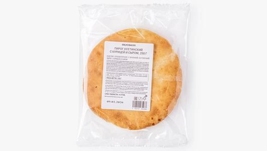 Пирог осетинский с&nbsp;курицей и&nbsp;сыром, 250г