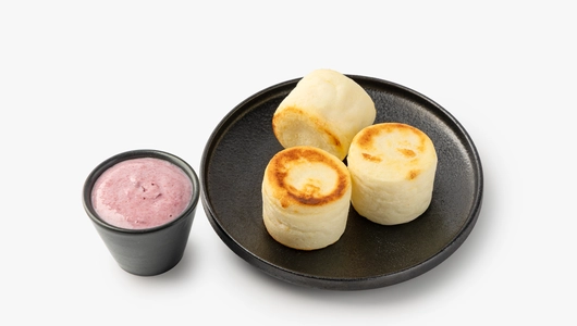 Сырники "Нежные" с брусничной сгущенкой