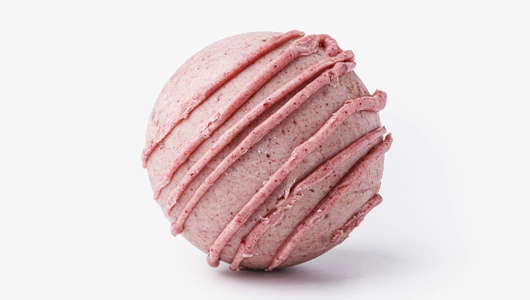 Шоколад горячий "Бомбочка ежевичная" с маршмеллоу