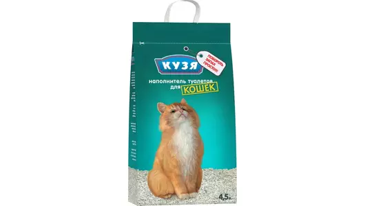 Наполнитель 4,5л КУЗЯ для кошек