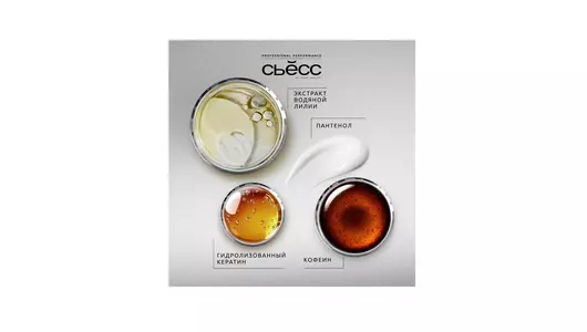 Шампунь для нормальных волос мужской Сьёсс Укрепление волос 450 мл