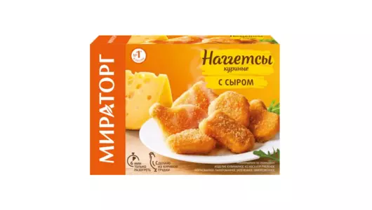 Наггетсы Мираторг куриные с сыром 300 г Наггетсы Мираторг куриные с сыром 300 г