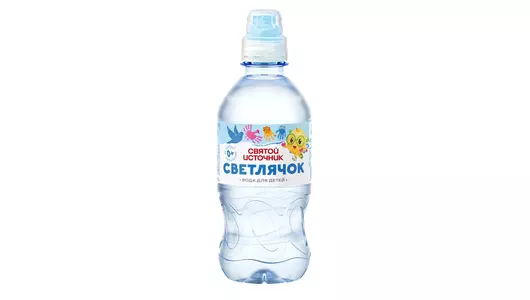 Вода питьевая детская Святой Источник Светлячок негазированная 330 мл