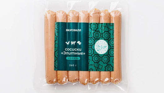 Сосиски «Элитные». Халяль 260 г