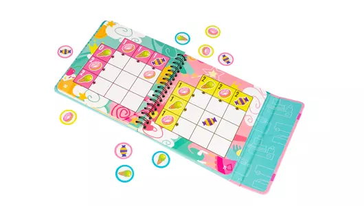 Развивающие игры в дорогу Bondibon Логическая Сладкое королевство