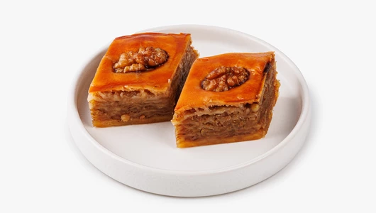 Пахлава с грецким орехом, 110 г, кафе Пахлава с грецким орехом, 110 г, кафе