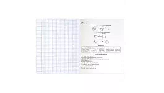Тетрадь общая Феникс+ предметная Селфи Химия A5 48 листов в клетку на скрепке Тетрадь общая Феникс+ предметная Селфи Химия A5 48 листов в клетку на скрепке