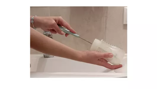 Ершик для мытья бутылок 0,25 л York цвет ручки в ассортименте 1 шт