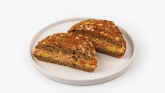 Бейгл с&nbsp;лососем холодного копчения