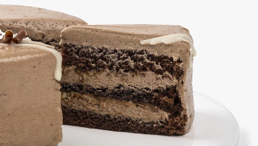 Торт бисквитный с халвой