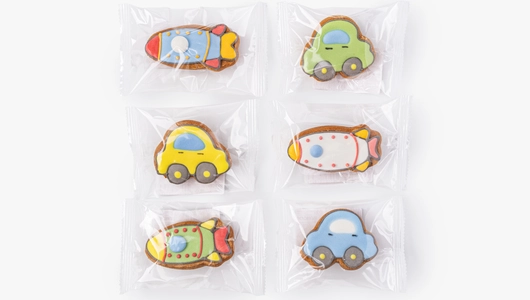 Пряник-мини имбирный "Подарок", кафе