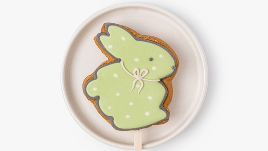 Пряник имбирный "Светлая Пасха" на&nbsp;палочке, 1 шт.